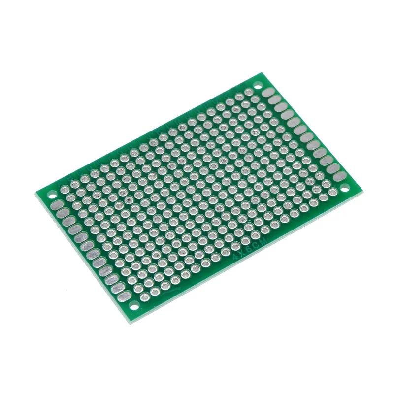 ܸ  Ÿ PCB  μ ȸ IC , 4x6cm 극庸 ÷Ʈ, DIY 2.54mm, 4x6cm, 40x60mm, 10PCs